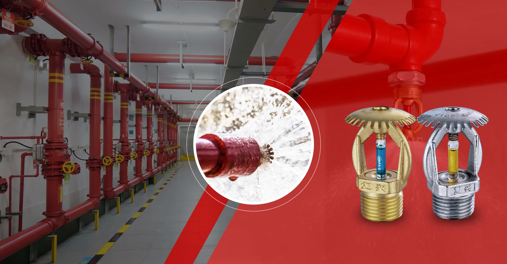 Producent tryskaczy przeciwpożarowych w Chinach